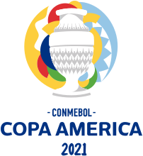 The logo for Copa América 2021